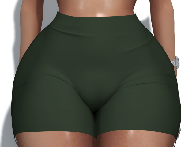 YENTEMENTS - SPANDEX SHORT [HUNT]