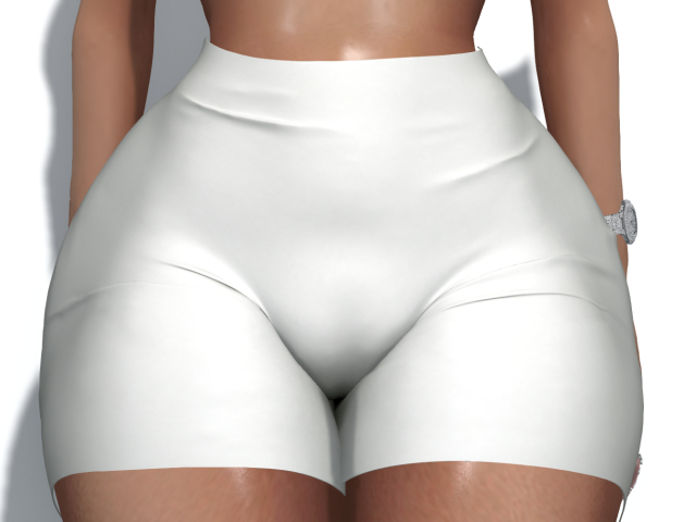 YENTEMENTS - SPANDEX SHORT [EGGSHELL]