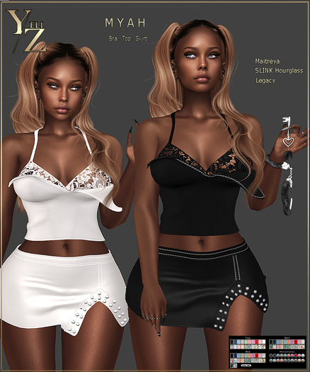 >> UnPack HUD << YELIZ MESH "MYAH" - DEMO