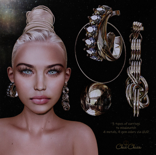 :::ChicChica::: Mix&Match earrings