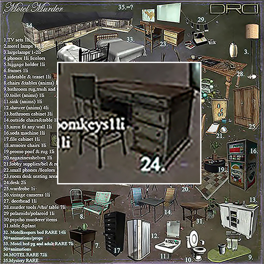 24 -DRD- Motel - Desk