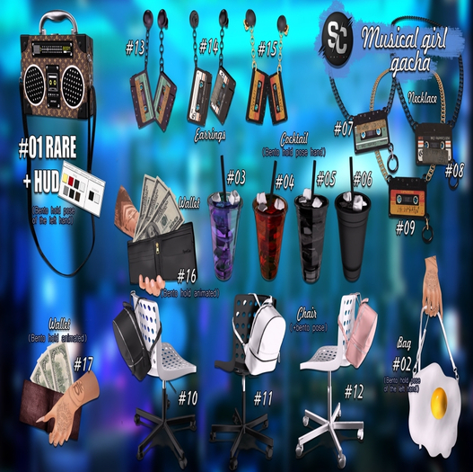 [ SpotCat ] Musical girl - Backpack SOI