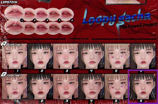 [ODIO] Loopy Skin Gacha - SKIN B6
