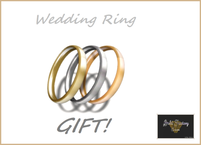 Box Gold Factory - Gold Factory - Wedding Ring - Gift!