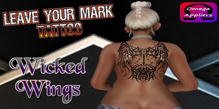 Leave Your Mark Tattoo - Wicked Wings