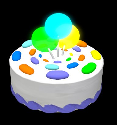 Jelly Bean Candy Cake