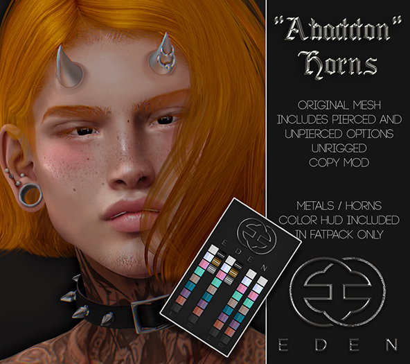 Eden - Abaddon Horns - Fatpack (add)