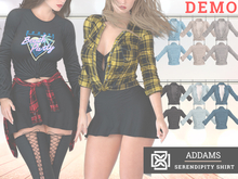 Addams - Serendipity - Tied Shirt #DEMO