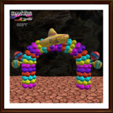 Mexico - Fiesta Arch Balloons Sombrero