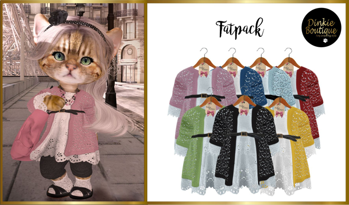 *DB* DINKIES BREE DRESS FATPACK