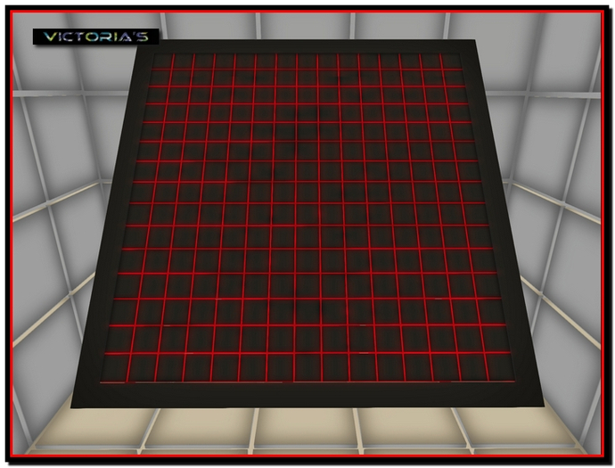Victoria's - 7.5m Dark neon dance floor 