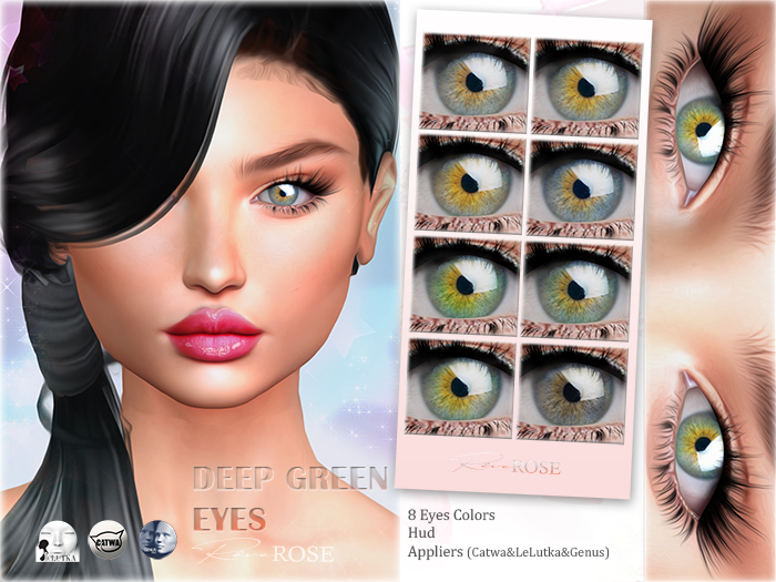 Reve Rose - Deep Green Eyes *Genus*