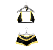 *** Harmonia Black Yellow Summer Dalliance Outfit - Maitreya