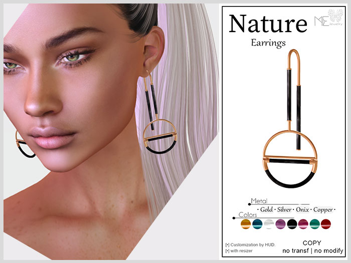 ME. Nature Earrings (Boxed. Wear me)
