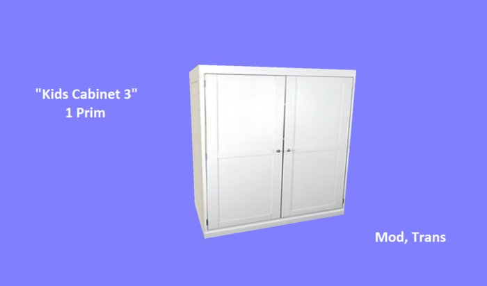 Kids Cabinet 3 - 1 Prim