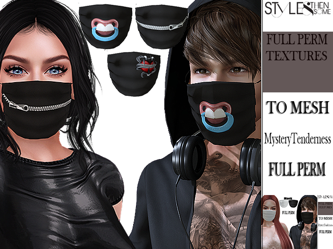 STYLES -MT Mask Mesh Texture FULL PERM v2