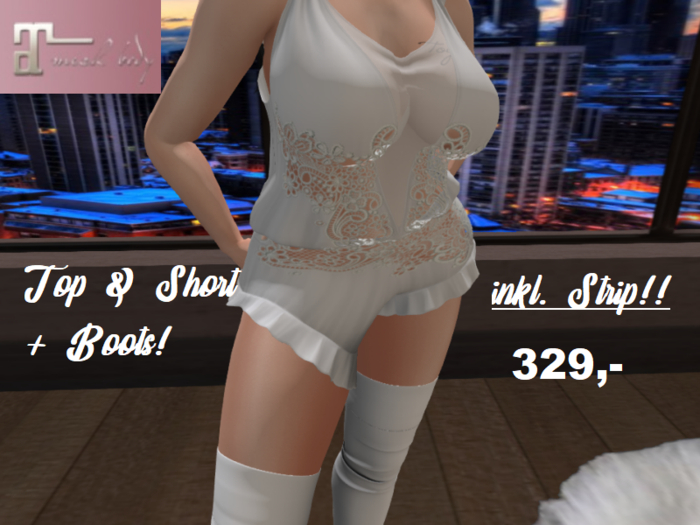 Baby Doll retro with strip