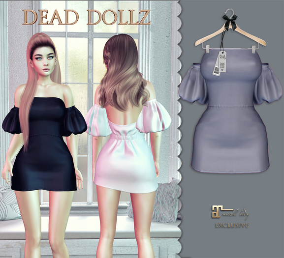Dead Dollz - Melodie Dress - Indigo
