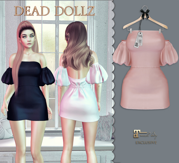 Dead Dollz - Melodie Dress - Blush