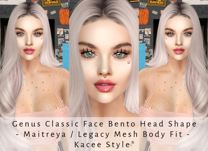 L'R GenusClassicFaceBentoHeadShape -M/L Fit- Kacee Style