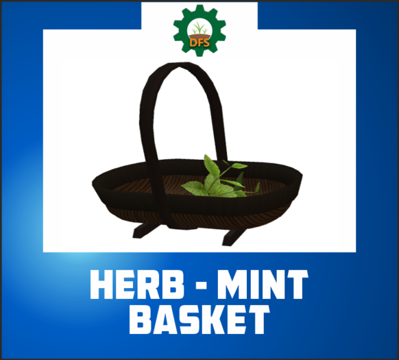 DFS HERB - MINT BASKET (texture)
