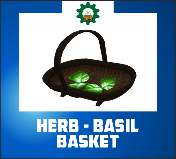 DFS HERB - BASIL BASKET (texture)