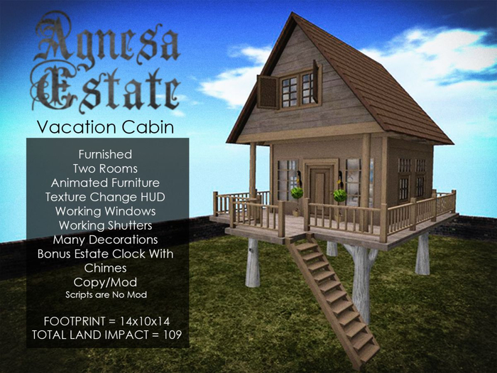 Agnesa Estate Vacation Cabin
