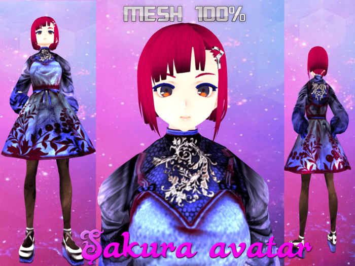 SAKURA AVATAR MESH COMPLETE