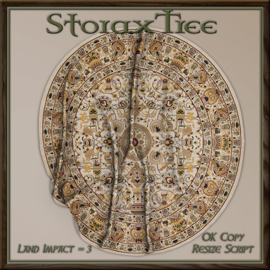 Persian Round Rug A8