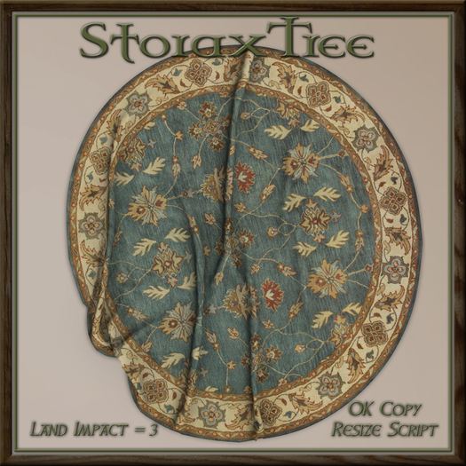 Persian Round Rug A11