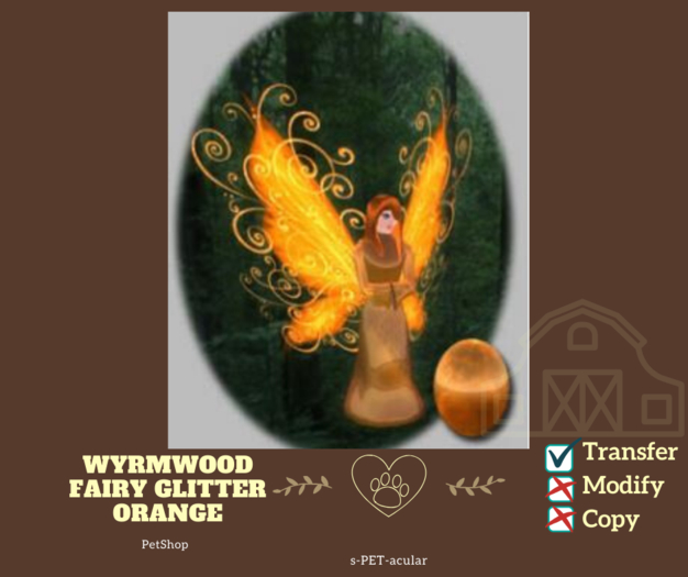 WW_Egg Uncommon Glitter_Orange Fairy 5.0.0
