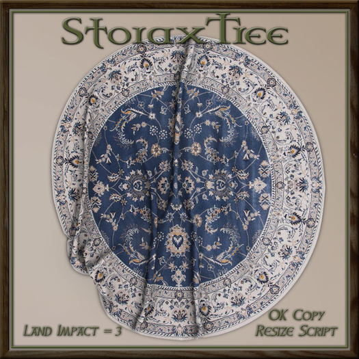 Persian Round Rug A18
