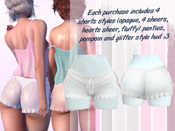 Lunar - Baby Shorts & Panties - White