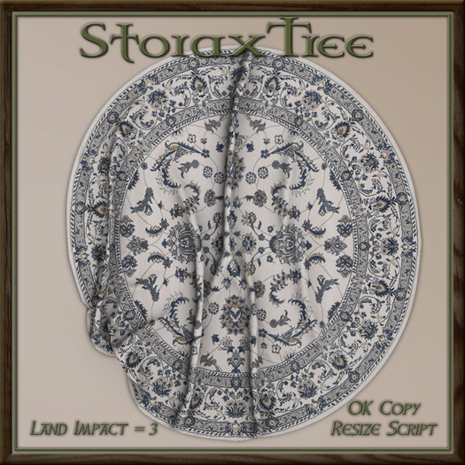 Persian Round Rug A19