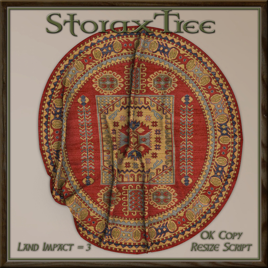 Persian Round Rug A21