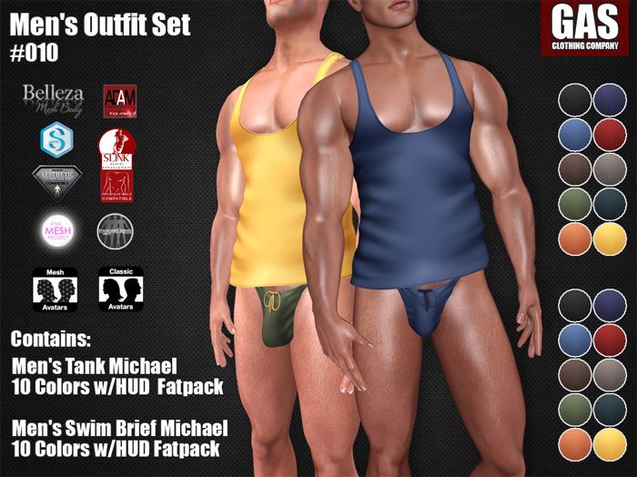 GAS [Men's Outfit Set #010]