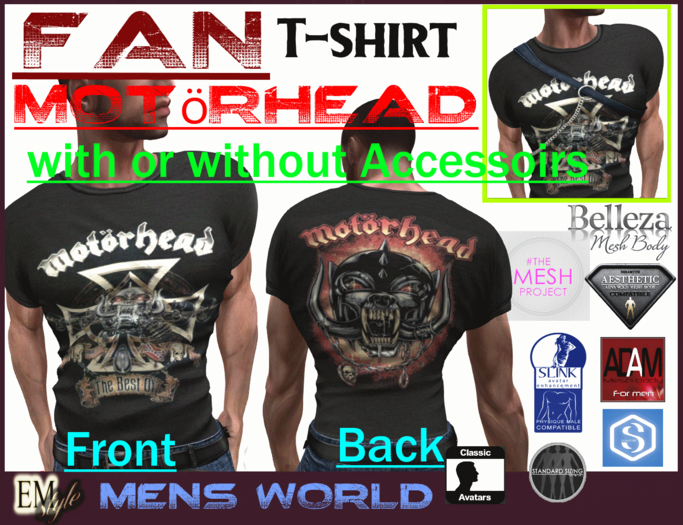 EMS - FAN SHIRT -MOTOERHEAD