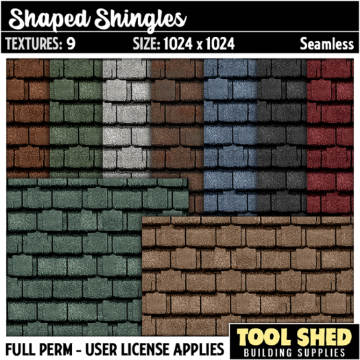 Tool Shed - Shaped Shingles