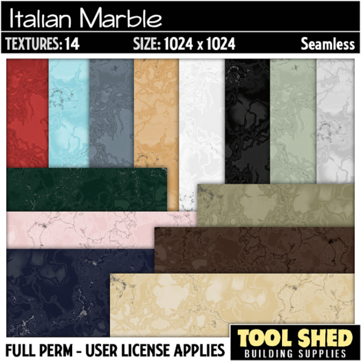 Tool Shed - Italian Marble