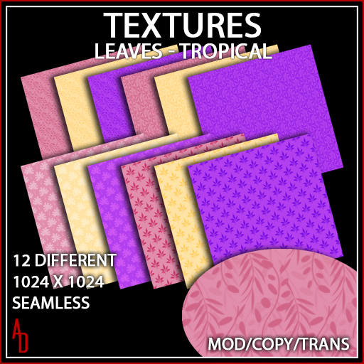 Textures - Leaves - Tropical