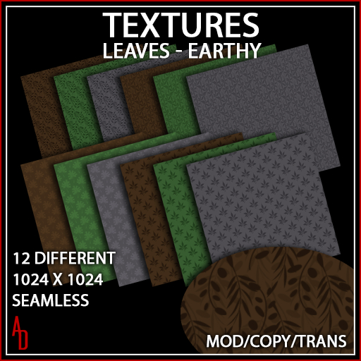 *AD* Textures - Leaves - Earthy