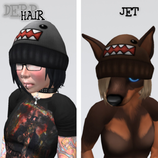 DERP. HAIR - Jet Black Dyed