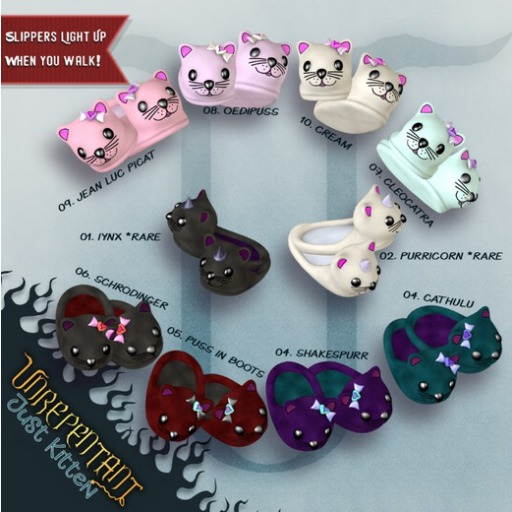[UN] Just Kitten Slippers - 1 - Iynx RARE Box