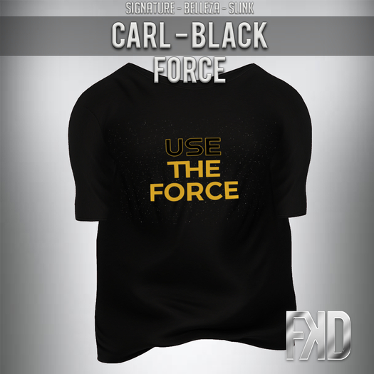 [FKD] CARL - BLACK - FORCE