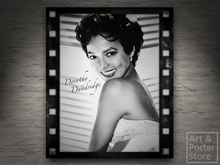 Hollywood Diva Dorothy Dandridge | Mesh Monochrome Wall Panel