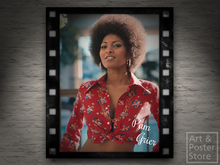 Hollywood Diva Pam Grier | Mesh Wall Panel