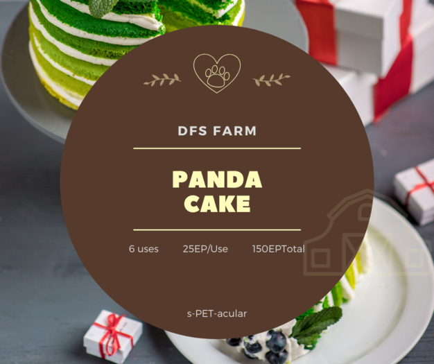 DFS Panda Cake