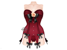 Pixicat ❤️ Temptation Corset | Red 3 XS | Sale
