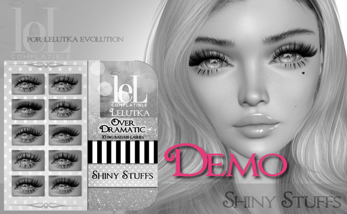 ~Shiny Stuffs~ Lelutka Over Dramatic Lash DEMO (add me)