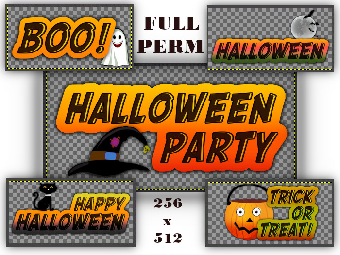 ~Ruby~ FULL PERM HALLOWEEN LOGOS